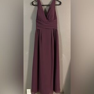 Women’s Elegant Eggplant Purple Evening Gown size 12